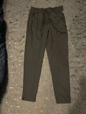 Women’s pink black pants size medium